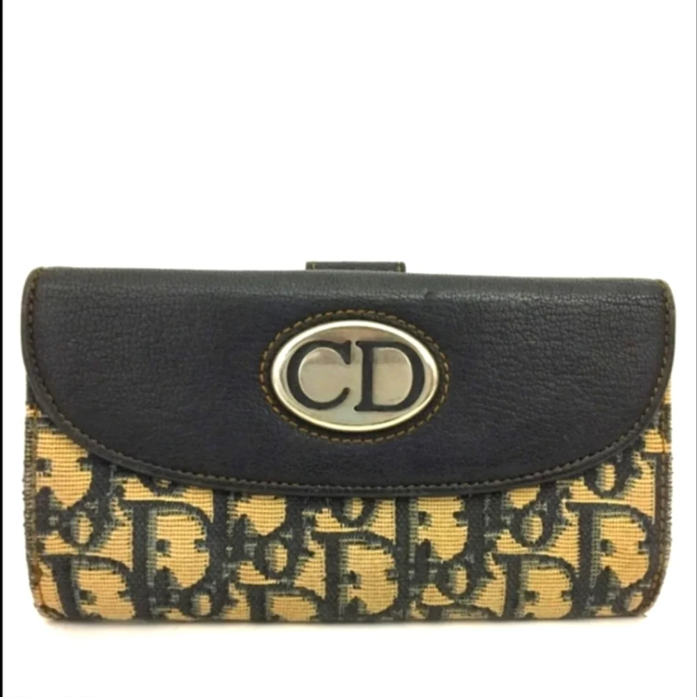 CHRISTIAN DIOR TROTTER LONG BIFOLD WALLET/S0313